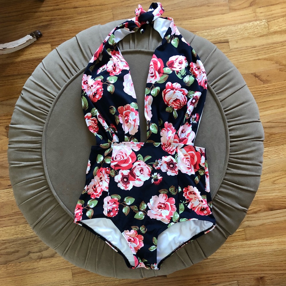 Floral swimsuit